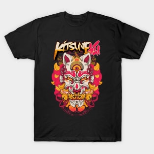 KITSUNE HANNYA T-Shirt